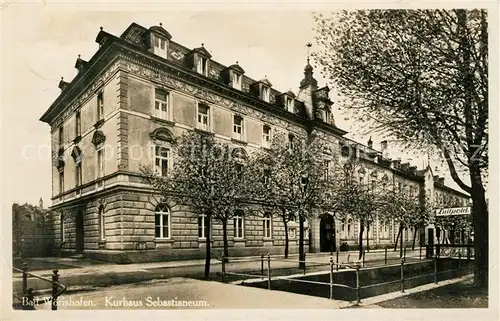 AK / Ansichtskarte Bad_Woerishofen Kurhaus Sebastianeum Bad_Woerishofen