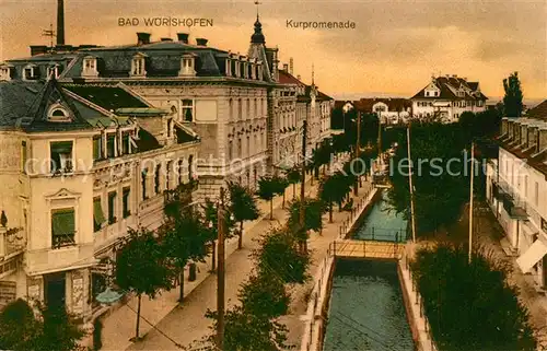 AK / Ansichtskarte Bad_Woerishofen Kurpromenade Bad_Woerishofen