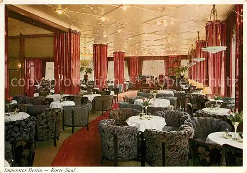 AK / Ansichtskarte Berlin Kaffeehaus Imperator Roter Saal Berlin