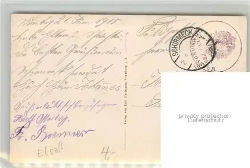 AK / Ansichtskarte Schirmeck Panorama Schirmeck