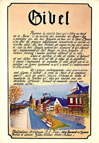 AK / Ansichtskarte Givet_Ardennes Stadtansichten Chronik Givet Ardennes