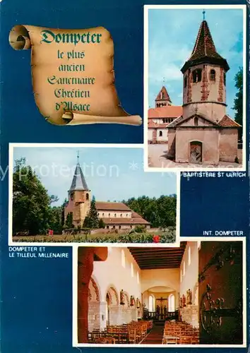 AK / Ansichtskarte Avolsheim Eglise Saint Pierre du Dompeter  Avolsheim