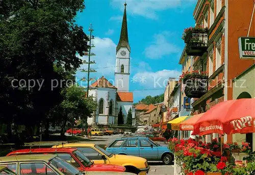 AK / Ansichtskarte Schoenberg_Freyung Grafenau Marktplatz Schoenberg