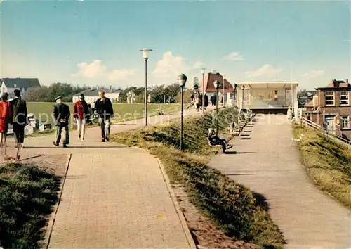 AK / Ansichtskarte Buesum_Nordseebad Promenade Musikpavillon Buesum_Nordseebad