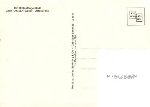 AK / Ansichtskarte Hameln_Weser Osterstrasse Hameln Weser