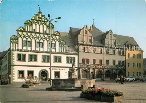 AK / Ansichtskarte Weimar_Thueringen Markt Weimar Thueringen