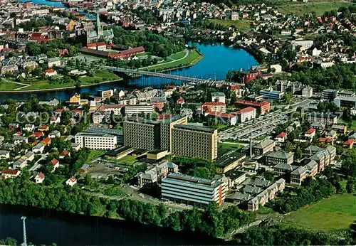 AK / Ansichtskarte Trondheim Fliegeraufnahme Trondheim