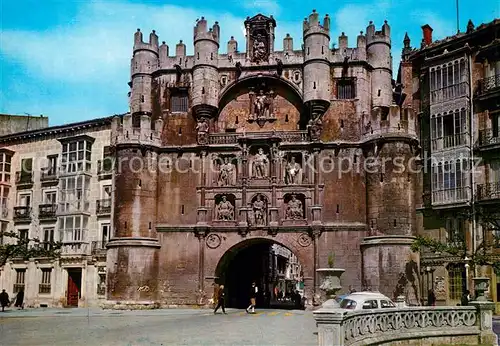 AK / Ansichtskarte Burgos Arco de Santa Maria Burgos