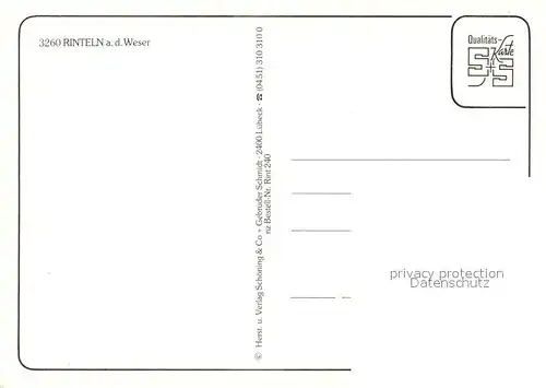 AK / Ansichtskarte Rinteln Fachwerkhaeuser Rinteln