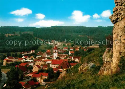 AK / Ansichtskarte Breitenbrunn_Oberpfalz_Neumarkt Panorama Breitenbrunn_Oberpfalz