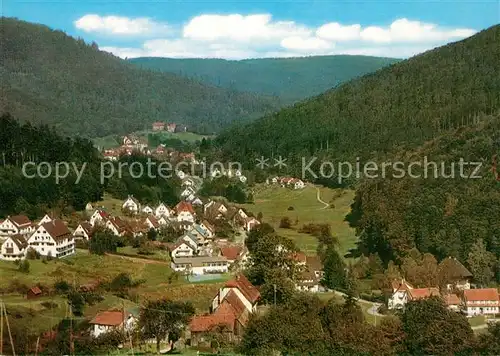 AK / Ansichtskarte Bad_Herrenalb Panorama Bad_Herrenalb