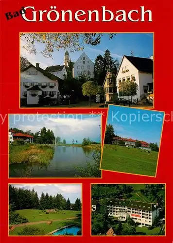 AK / Ansichtskarte Groenenbach_Bad Ortsansichten Panorama Groenenbach_Bad