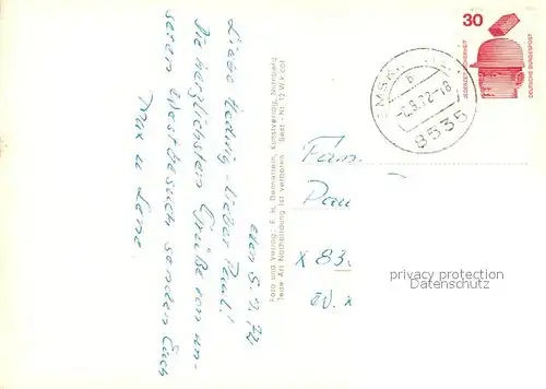 AK / Ansichtskarte Emskirchen Gasthof Goldener Hirsch Postamt Hauptstrasse Evangelische Kirche Emskirchen