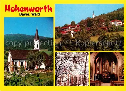 AK / Ansichtskarte Hohenwarth_Koetzting Kirche Sankt Johannes Baptist Hohenwarth Koetzting