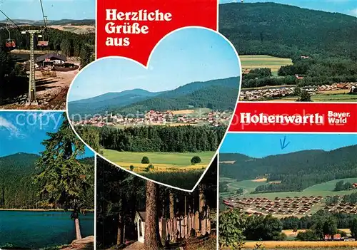 AK / Ansichtskarte Hohenwarth_Koetzting Panorama Campingplatz Hohenwarth Koetzting