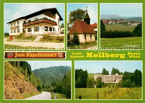 AK / Ansichtskarte Kellberg Gasthaus Zum Kapellenwirt Fattendorf  Kellberg