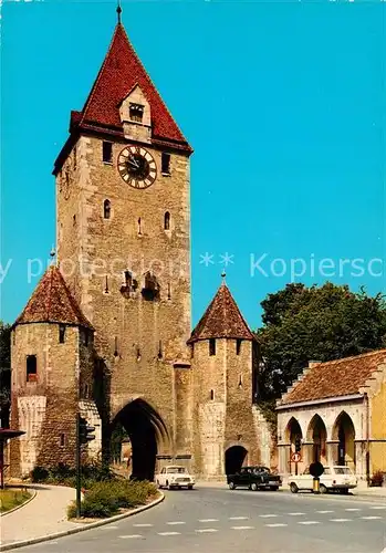 AK / Ansichtskarte Regensburg Ostentor Regensburg