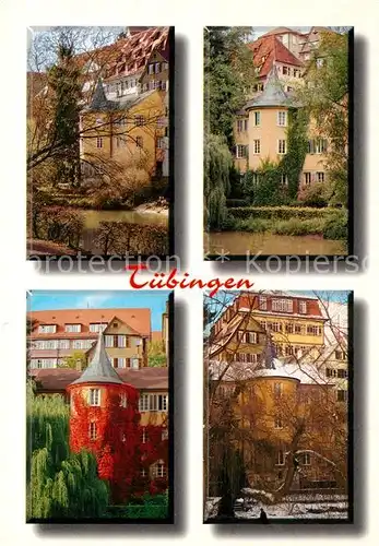 AK / Ansichtskarte Tuebingen Schloss Stadtansicht Tuebingen