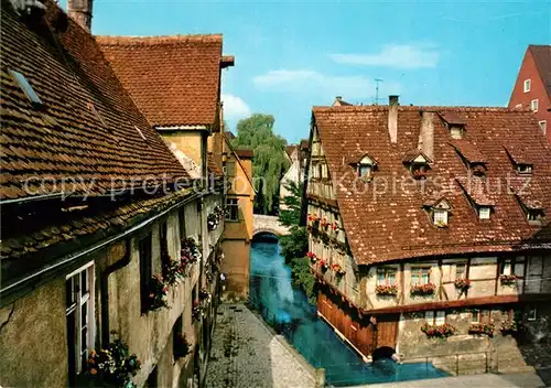 AK / Ansichtskarte Ulm_Donau Fischerviertel Blau Ulm_Donau