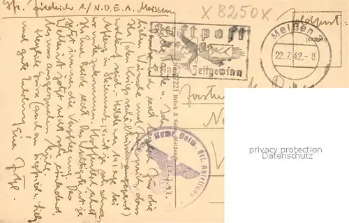 AK / Ansichtskarte Meissen_Elbe_Sachsen Elbe Albrechtsburg Dom Triebischtal Meissen_Elbe_Sachsen