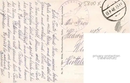 AK / Ansichtskarte Gotha_Thueringen  Gotha Thueringen