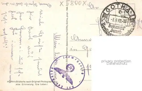 AK / Ansichtskarte Gotha_Thueringen Orangerie Gotha Thueringen