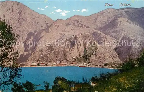 AK / Ansichtskarte Cattaro_Kotor  Cattaro Kotor