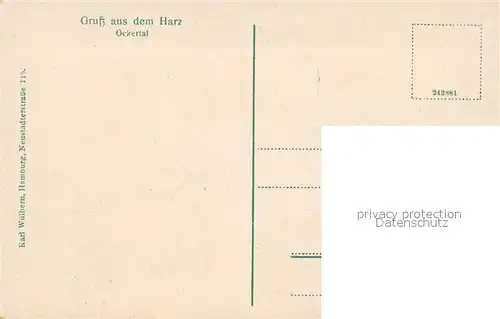 AK / Ansichtskarte Harz_Region Ocktertal Harz Region