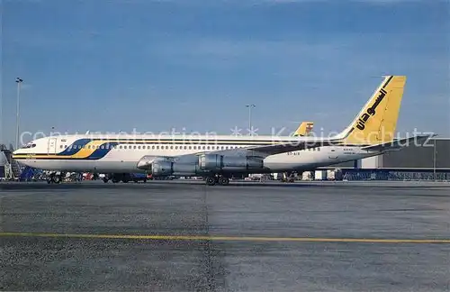 AK / Ansichtskarte Flugzeuge_Zivil Sudan Airways Boeing 707 369C c n 20086 ST AIX  Flugzeuge Zivil