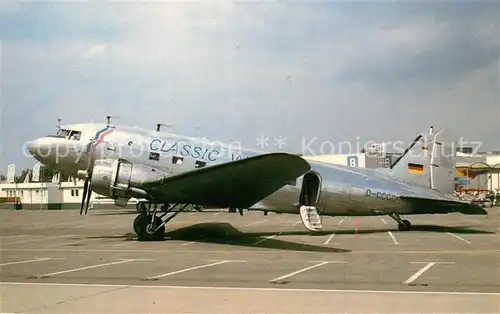 AK / Ansichtskarte Flugzeuge_Zivil Classic Wings McDonnell Douglas DC 3 D CCCC Flugzeuge Zivil