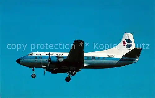 AK / Ansichtskarte Flugzeuge_Zivil Pro Air Services Martin 404 N255S c n 14246 Flugzeuge Zivil