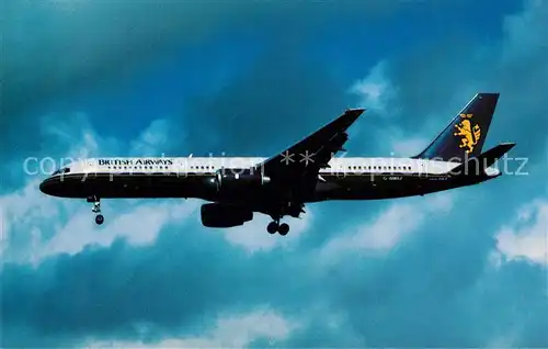 AK / Ansichtskarte Flugzeuge_Zivil British Airways Boeing 757 236 G BMRJ MSN 24268 Flugzeuge Zivil