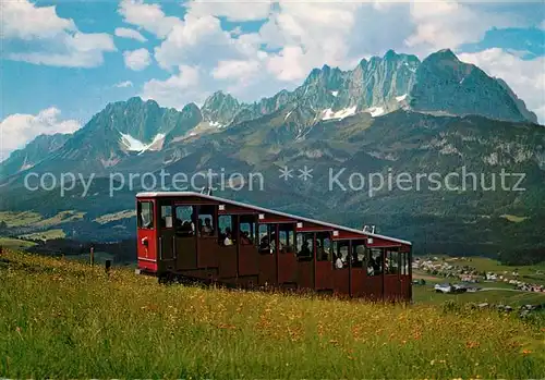 AK / Ansichtskarte Bergbahn Wilder Kaiser St. Johann Tirol  Bergbahn