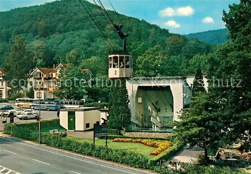 AK / Ansichtskarte Seilbahn Burgberg Bad Harzburg  Seilbahn