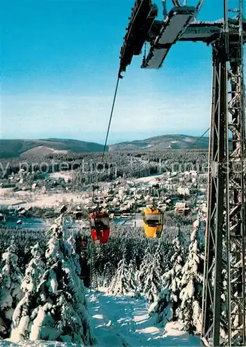 AK / Ansichtskarte Seilbahn Bocksberg Hahnenklee  Seilbahn