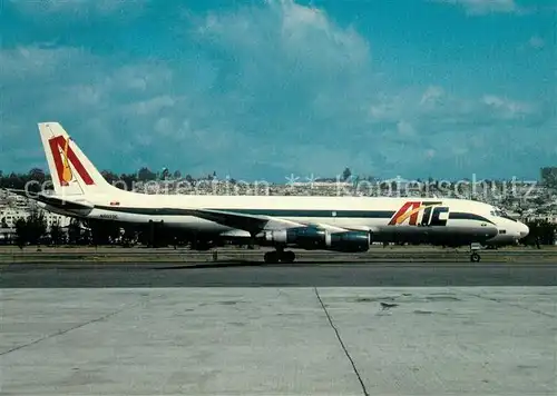 AK / Ansichtskarte Flugzeuge_Zivil ATC McDDouglas DC 8 51F N507DC cn 45855 Flugzeuge Zivil