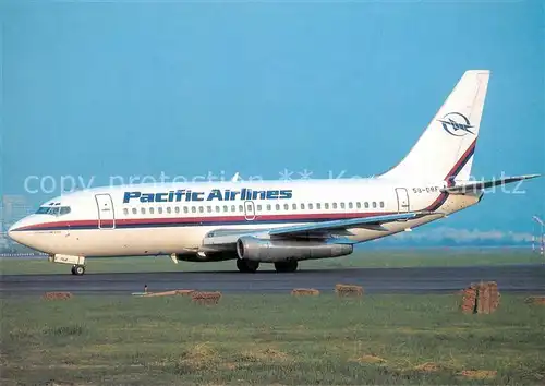 AK / Ansichtskarte Flugzeuge_Zivil Pacific Airlines B 737 2Y5 5B DBF c n 23040 Flugzeuge Zivil