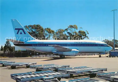 AK / Ansichtskarte Flugzeuge_Zivil Pacific Transair B 737 291 N737RD cn 20365  Flugzeuge Zivil