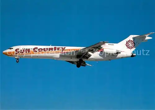 AK / Ansichtskarte Flugzeuge_Zivil Sun Country Boeing B 727 225 N283SC c n 22559 1800 Flugzeuge Zivil