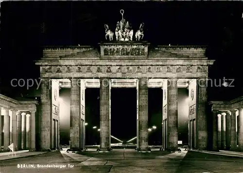 AK / Ansichtskarte Brandenburgertor Berlin  Brandenburgertor