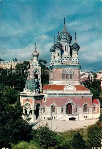 AK / Ansichtskarte Russische_Kirche_Kapelle Nice Eglise Russe  Russische_Kirche_Kapelle