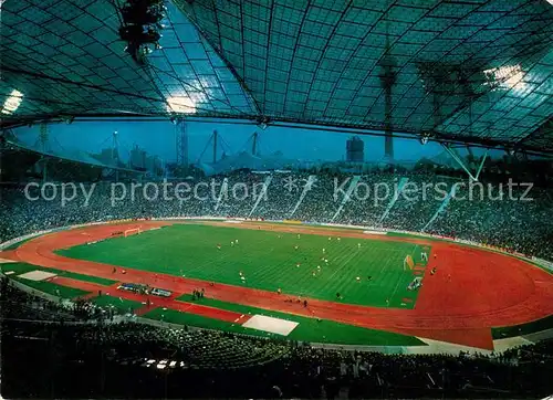 AK / Ansichtskarte Stadion Muenchen Olympiastadion Stadion