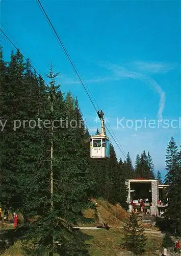 AK / Ansichtskarte Seilbahn Tatry Zachodnie Kuznice Kolejka Linowa na Kasprowy Wierch Seilbahn