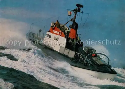 AK / Ansichtskarte Motorboote Seenotkreuzer  Motorboote