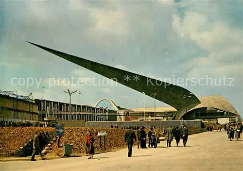 AK / Ansichtskarte Exposition_Universelle_Bruxelles_1958 Fleche du Genie Civil  Exposition_Universelle