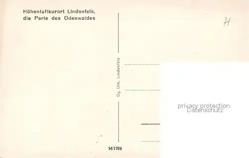 AK / Ansichtskarte Lindenfels_Odenwald Teilansicht Altstadt Lindenfels Odenwald