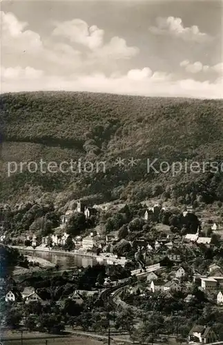 AK / Ansichtskarte Neckarsteinach Fliegeraufnahme Neckarsteinach