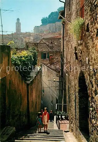AK / Ansichtskarte Perugia_Umbria Via dei Barutoli Perugia Umbria