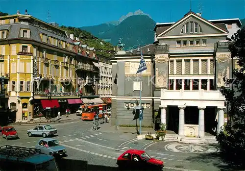 AK / Ansichtskarte Meran_Merano Stadttheater Teatro Comunale Meran Merano