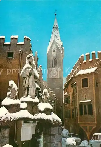 AK / Ansichtskarte Brixen_Suedtirol Weisser Turm Torre Bianco Brixen Suedtirol
